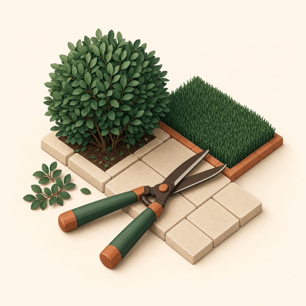 Landscapers illustration